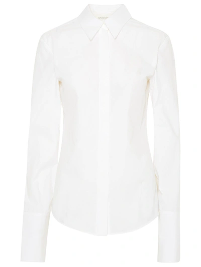 Shop Sportmax Foster Classic Collar Shirt In White