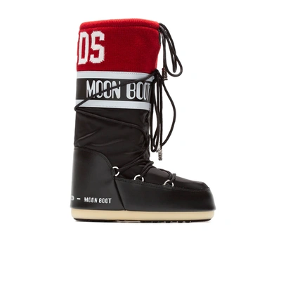 Shop Gcds Classic Icon Moon Boot In Black