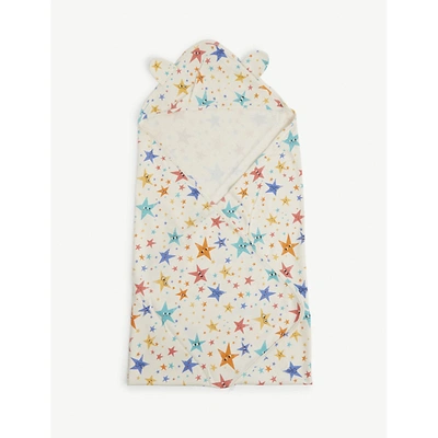 Shop Bonnie Mob Stars Carneigie Rainbow-print Organic-cotton Baby Blanket 1 Size