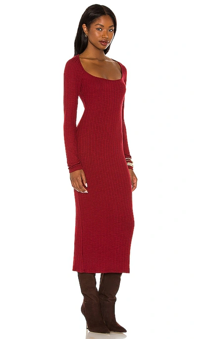 House Of Harlow 1960 X Revolve Rianne Dress In Burgundy