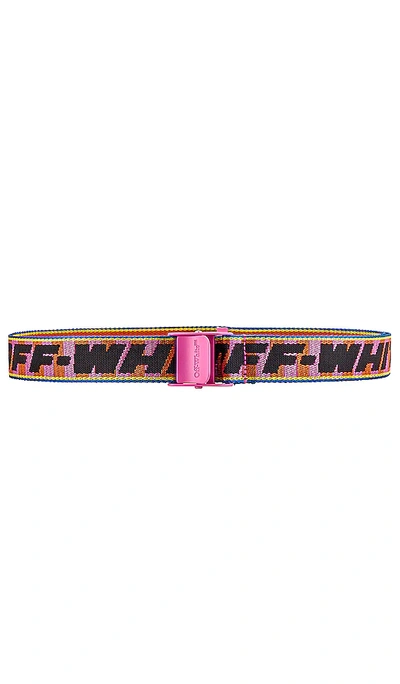 Shop Off-white New Industrial Belt 35 In Pink