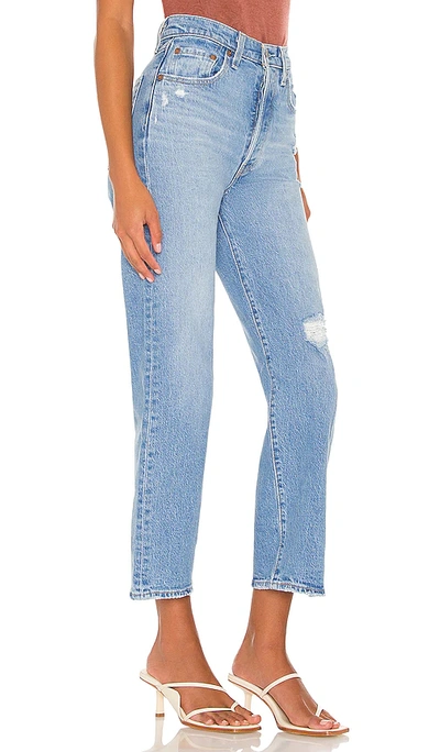 Shop Levi's Ribcage Straight Ankle Jean In Blue