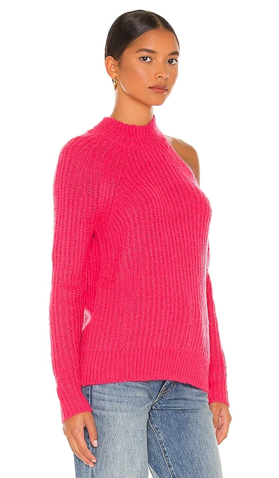 Shop Lovers & Friends Alba Cold Shoulder Sweater In Pink