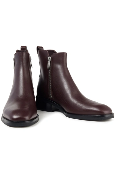 Shop 3.1 Phillip Lim / フィリップ リム Alexa Leather Ankle Boots In Merlot