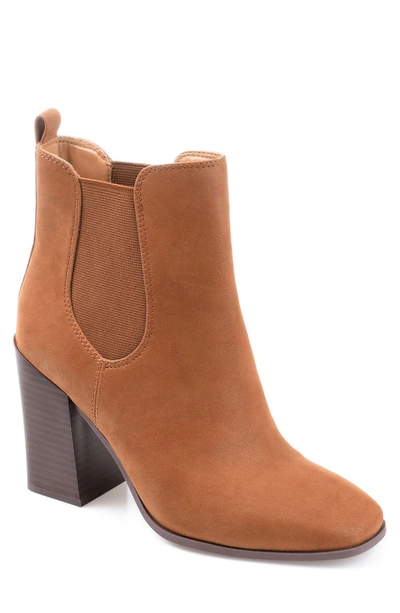 JOURNEE COLLECTION JOURNEE COLLECTION MAXXIE VEGAN LEATHER CHELSEA BOOTIE 