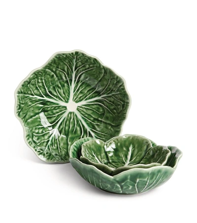 Shop Bordallo Pinheiro Cabbage Bowl (15cm) In Green