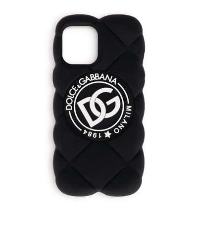 Shop Dolce & Gabbana Quilted Iphone 12 Case In Multi