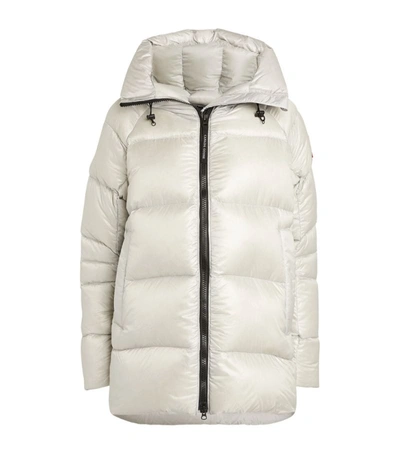 Shop Canada Goose Cypress Puffer Jacket In Silver