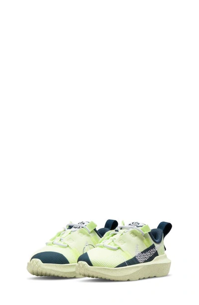 Shop Nike Crater Impact Sneaker In Lime Ice/ White/ Armory Navy