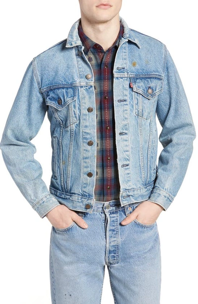 Shop Levi's Authorized Vintage Trucker Jacket In Assorted Wash