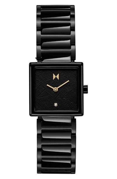 Shop Mvmt Frost Bracelet Watch, 22mm In Black