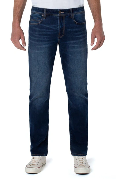 Shop Liverpool Los Angeles Regent Relaxed Straight Leg Jeans In Thompson