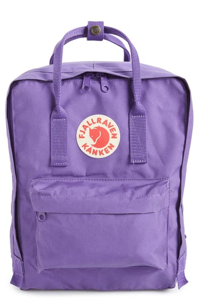 Shop Fjall Raven Kånken Water Resistant Backpack In Purple