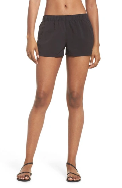 Shop Patagonia Barely Baggies Shorts In Blk Black