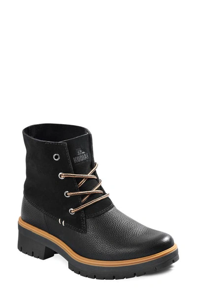 Shop Kodiak Atlin Water Resistant Leather Boot In Black