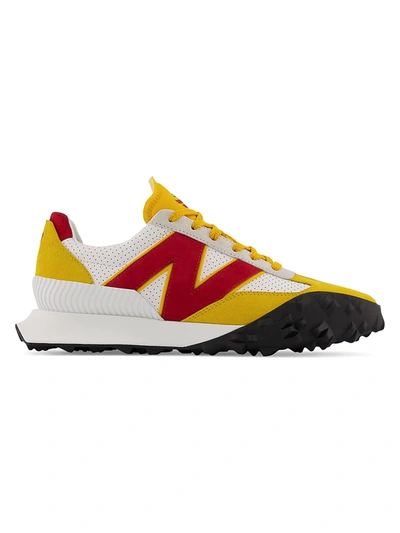 Shop New Balance Casablanca Xc-72 Low-top Sneakers In Yellow Red