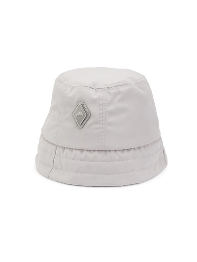 Shop A-cold-wall* Men's Cell Bucket Hat In Ice Grey