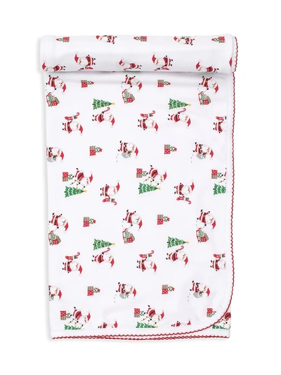 Shop Kissy Kissy Baby's Santa Santics Print Blanket