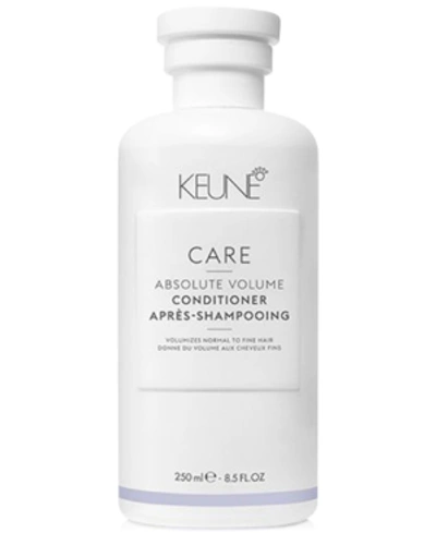 Shop Keune Care Absolute Volume Conditioner, 8.5-oz, From Purebeauty Salon & Spa