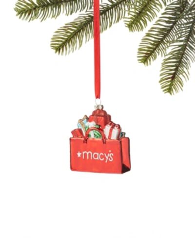 Shop Holiday Lane Macy's Gift Bag Ornament, Created For Macy's