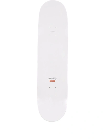 Supreme Mike Kelley Skateboard Deck In White