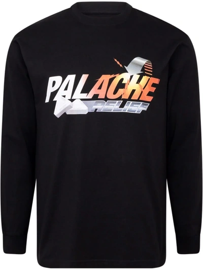 Shop Palace Palache Long-sleeve T-shirt In Black