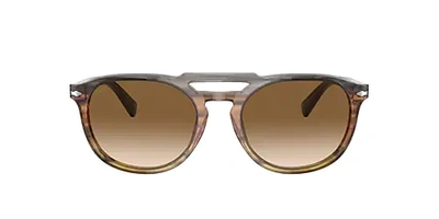 Shop Persol Po3279s In Clear Gradient Brown