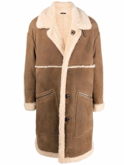 Tom ford shearling outlet coat