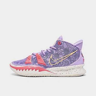 Shop Nike Kyrie 7 Basketball Shoes In Lilac/melon Tint/indigo Burst/sail