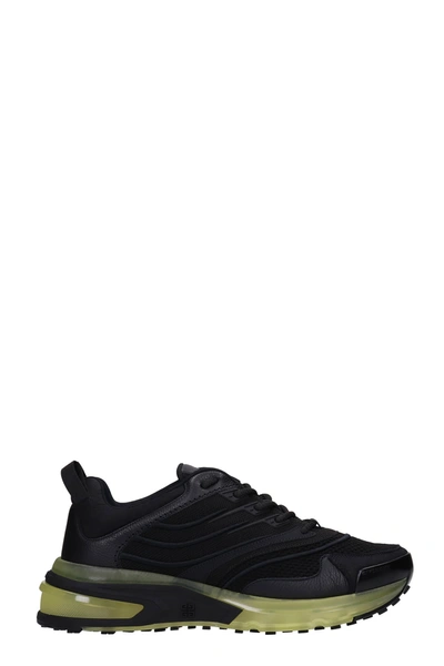 Shop Givenchy Giv 1 Sneakers In Black Synthetic Fibers