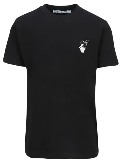 Shop Off-white Off White Caravaggio-print T-shirt In Black
