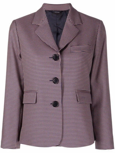 Aspesi Single-breasted Blazer In Rosa
