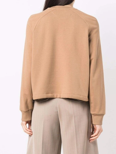 Shop Fendi Sweaters Beige