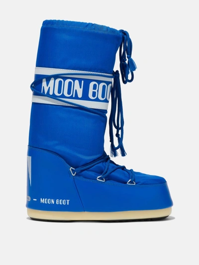 Moon Boot Classic Icon Boot In Blue