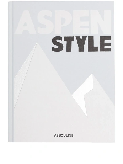 Shop Assouline Aspen Style Book In Multicolour