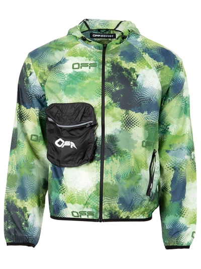 Shop Off-white Active Packable Jacket Green