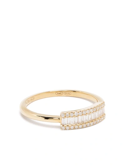 Shop Djula 18kt Yellow Gold Éclat Diamond Ring