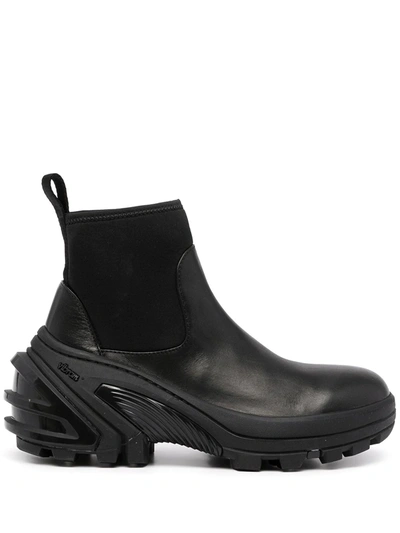 Shop Alyx Chunky-sole Boots In Schwarz