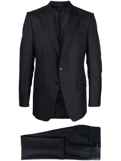 Shop Tom Ford O'connor Single-breasted Suit In Blau