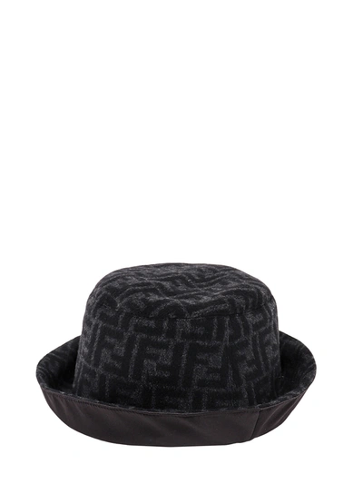 Shop Fendi Hat In Black