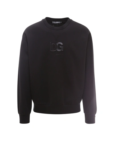 Shop Dolce & Gabbana Sweatshirt In Black