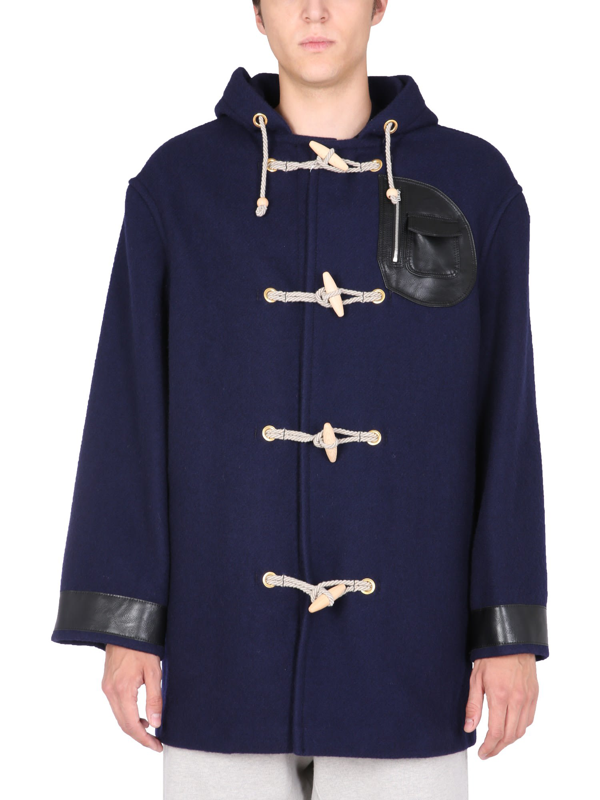 【日本製】 flen handmade wool duffle coat - ダッフルコート