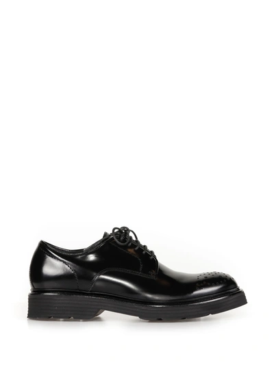 Shop Hundred 100 Patent Leather Derby In Nero