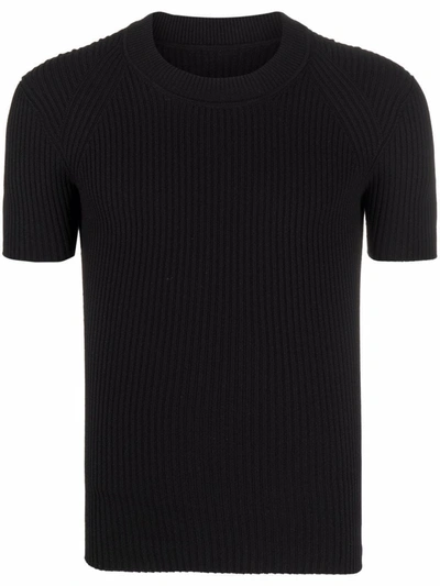 Shop Jacquemus Men's Black Viscose T-shirt