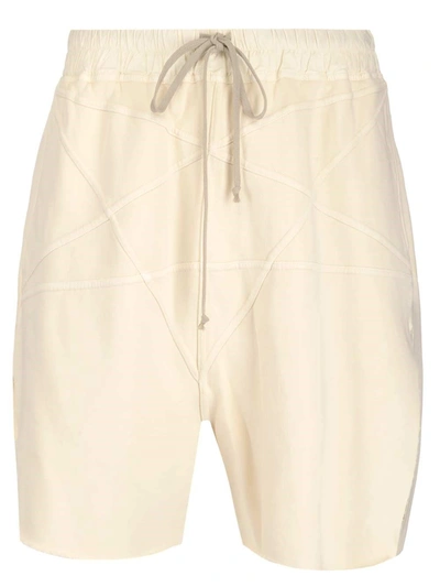 Shop Rick Owens Men's White Other Materials Pants