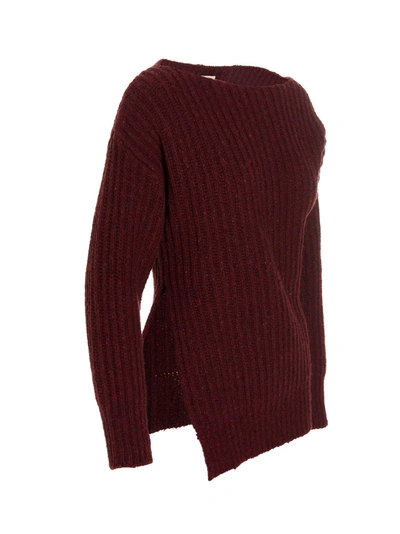 Shop Marni Women's Burgundy Other Materials Sweater