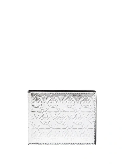 Shop Ferragamo Gancini-motif Wallet In Silver