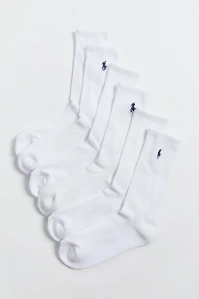 Ralph Lauren Women's Cushioned Socks - 3 Pack - White at