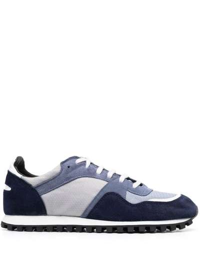 Shop Spalwart Marathon Low Top Sneakers In Blue