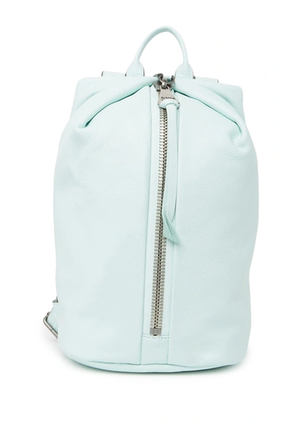 Shop Aimee Kestenberg Tamitha Leather Backpack In Aqua Marine